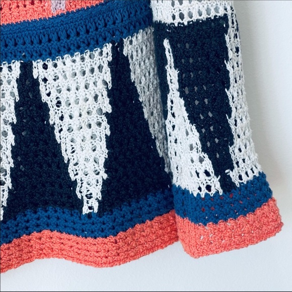 Like NEW Free People Modern Art Geometric Sweater - Picture 12 of 14